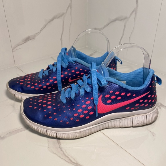 Nike Free 5.0 Youth (Girls) Running Shoes - Picture 2 of 5